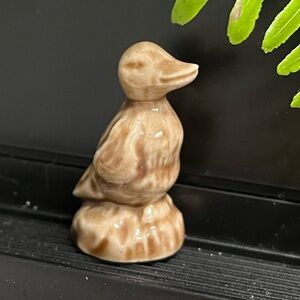 Wade Whimsie Ceramic Duck Collectible Figurine